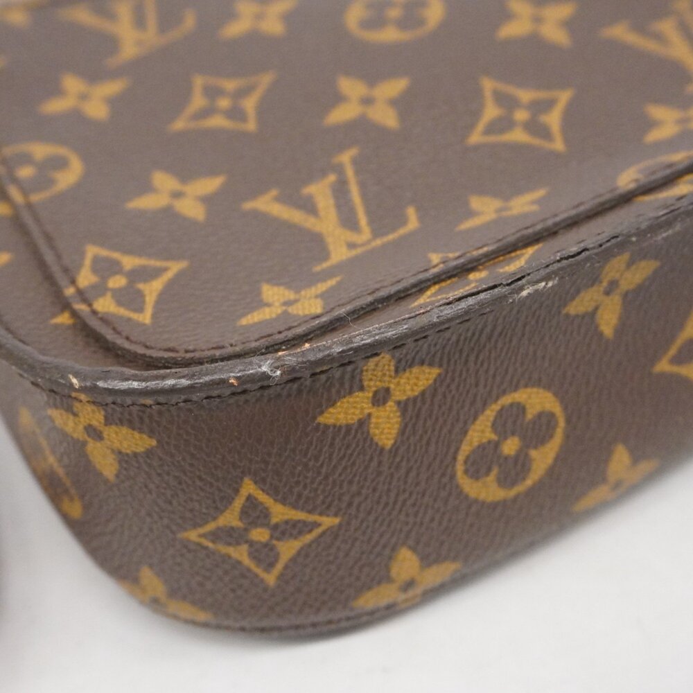 Louis Vuitton Monogram Saint-Cloud MM Shoulder Bag M51243 Brown Women's - Picture 10 of 16